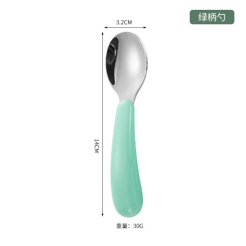 Wholesale Stainless Steel Cartoon Kids Spoon